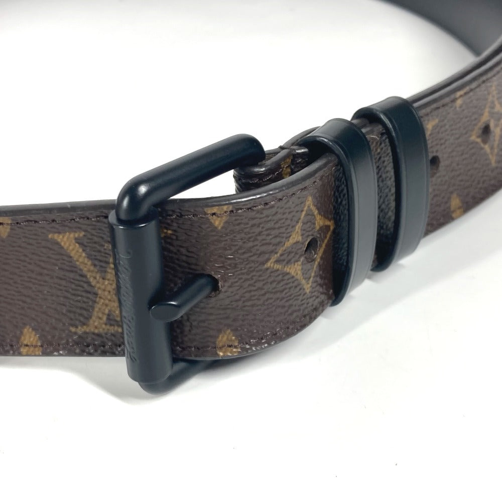 LOUIS VUITTON MP228T モノグラム サンチュールシグネチャー 35MM チェーン ズボン用ベルト ベルト モノグラムキャンバス メンズ オレンジ