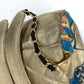 CHANEL AS0867 Coco Mark CC Logo Graffiti Backpack Leather/Canvas Unisex Gold
