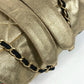 CHANEL AS0867 Coco Mark CC Logo Graffiti Backpack Leather/Canvas Unisex Gold