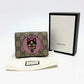 GUCCI 506277 GGスプリーム ボスコ BOSCO 財布 ウォレット コンパクト財布 2つ折り財布 GGスプリームキャンバス レディース ベージュ