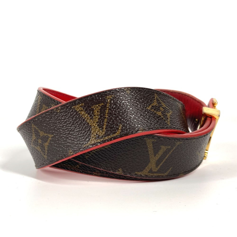 LOUIS VUITTON M9498X モノグラム サンチュール・LVイニシャル 30MM リバーシブル ベルト LVバックル アクセサリー ズボン用ベルト ベルト モノグラムキャンバス レディース レッド