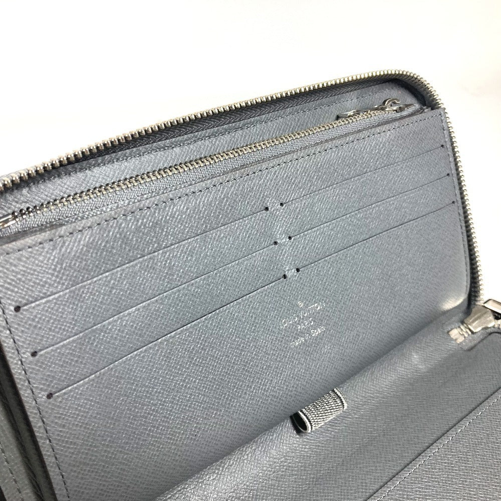 LOUIS VUITTON M30517 タイガ ジッピー・オーガナイザー ロングウォレット ラウンドファスナー 長財布 タイガレザー メンズ グラシエ グレー