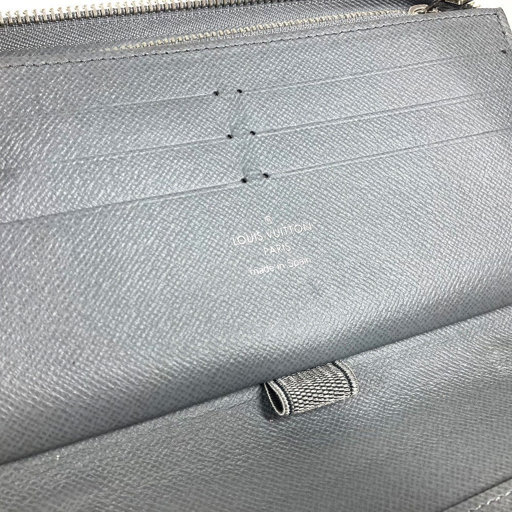 LOUIS VUITTON M30517 タイガ ジッピー・オーガナイザー ロングウォレット ラウンドファスナー 長財布 タイガレザー メンズ グラシエ グレー