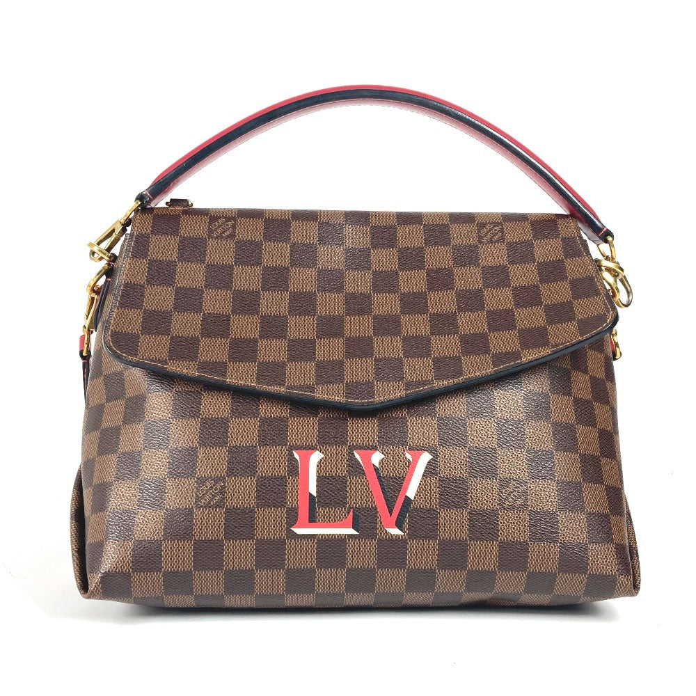 LOUIS VUITTON N40176 ダミエ ボブールスカーレット カバン トートバッグ 2WAYバッグ ショルダーバッグ ハンドバッグ ダミエキャンバス レディース エベヌ ブラウン