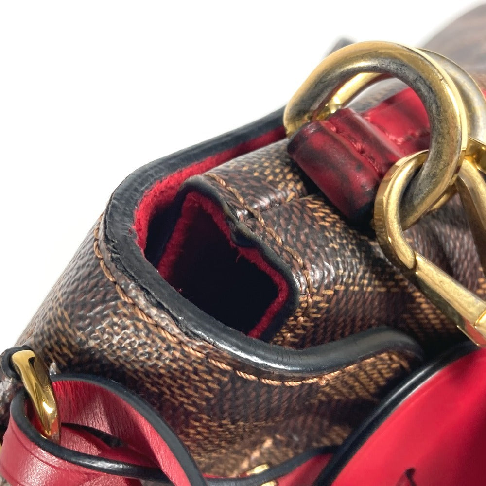 LOUIS VUITTON N40176 ダミエ ボブールスカーレット カバン トートバッグ 2WAYバッグ ショルダーバッグ ハンドバッグ ダミエキャンバス レディース エベヌ ブラウン