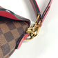 LOUIS VUITTON N40176 ダミエ ボブールスカーレット カバン トートバッグ 2WAYバッグ ショルダーバッグ ハンドバッグ ダミエキャンバス レディース エベヌ ブラウン