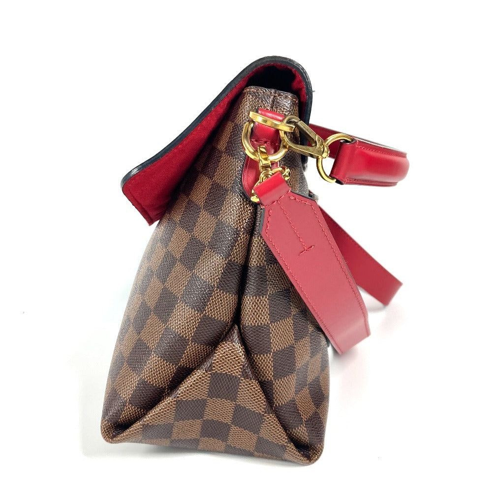 LOUIS VUITTON N40176 ダミエ ボブールスカーレット カバン トートバッグ 2WAYバッグ ショルダーバッグ ハンドバッグ ダミエキャンバス レディース エベヌ ブラウン
