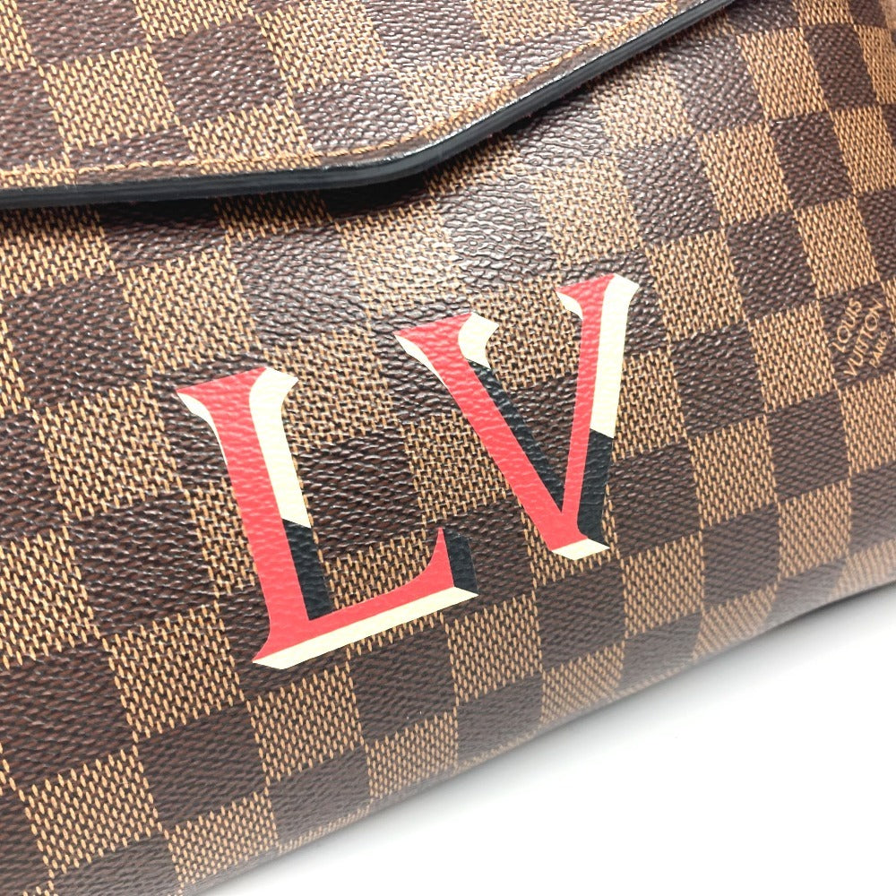 LOUIS VUITTON N40176 ダミエ ボブールスカーレット カバン トートバッグ 2WAYバッグ ショルダーバッグ ハンドバッグ ダミエキャンバス レディース エベヌ ブラウン
