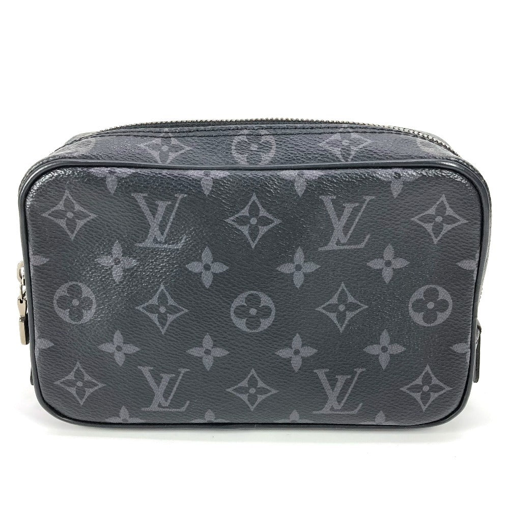 LOUIS VUITTON M43384 モノグラムエクリプス トゥルーストワレPM セカンドバッグ クラッチバッグ カバン マルチポーチ ポーチ モノグラムエクリプスキャンバス ユニセックス ブラック
