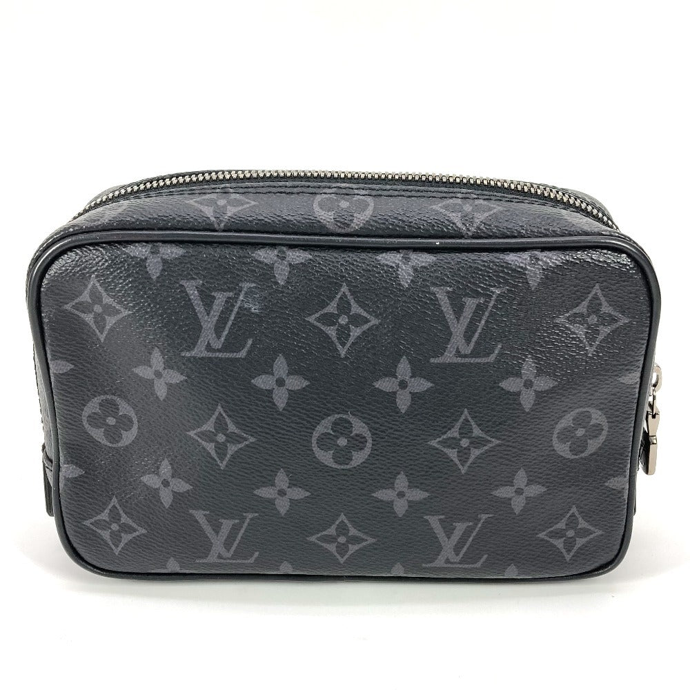 LOUIS VUITTON M43384 モノグラムエクリプス トゥルーストワレPM セカンドバッグ クラッチバッグ カバン マルチポーチ ポーチ モノグラムエクリプスキャンバス ユニセックス ブラック