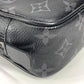 LOUIS VUITTON M43384 モノグラムエクリプス トゥルーストワレPM セカンドバッグ クラッチバッグ カバン マルチポーチ ポーチ モノグラムエクリプスキャンバス ユニセックス ブラック