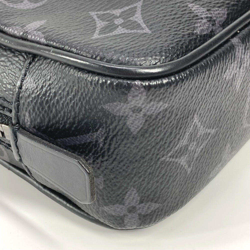 LOUIS VUITTON M43384 モノグラムエクリプス トゥルーストワレPM セカンドバッグ クラッチバッグ カバン マルチポーチ ポーチ モノグラムエクリプスキャンバス ユニセックス ブラック