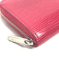 LOUIS VUITTON M60383 Epi zip-around coin purse Wallet Coin Compartment Zip Around coin purse Epi Leather Fuchsia pink Used