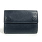 LOUIS VUITTON M67631 Monogram shadow Discovery Compact wallet Trifold wallet Monogram shadow leather Noir Black Used