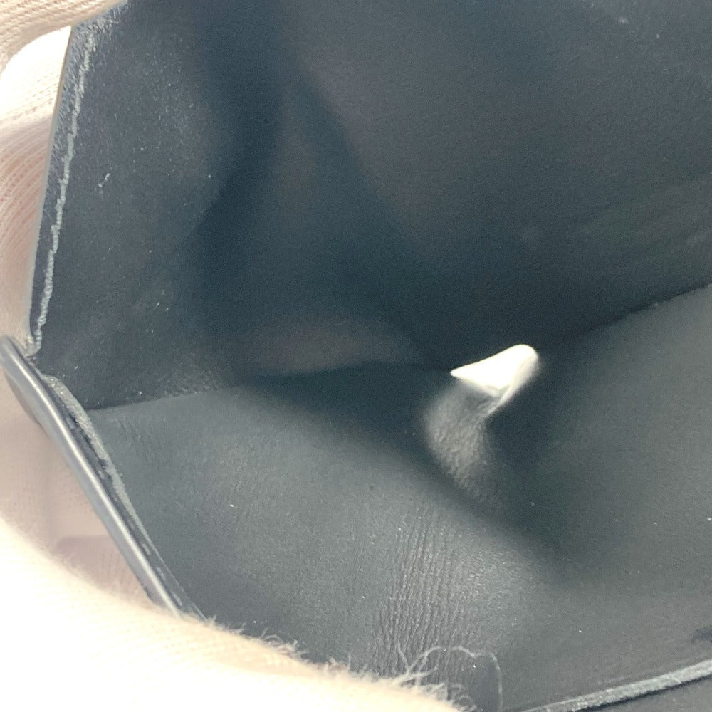 LOUIS VUITTON M67631 Monogram shadow Discovery Compact wallet Trifold wallet Monogram shadow leather Noir Black Used