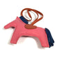 HERMES horse cheval Rodeo MM Rodeo MM Bag Charm charm Anyo Miro pink/blue Used