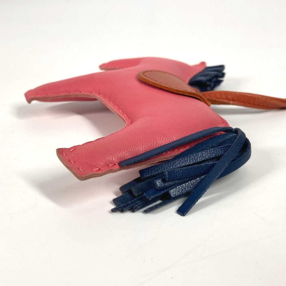 HERMES horse cheval Rodeo MM Rodeo MM Bag Charm charm Anyo Miro pink/blue Used