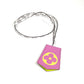 LOUIS VUITTON M67795 Monogram Giant Cloche Kure Bag Charm Key Cover charm Monogram Giant Canvas purple/Yellow x White Used