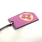 LOUIS VUITTON M67795 Monogram Giant Cloche Kure Bag Charm Key Cover charm Monogram Giant Canvas purple/Yellow x White Used