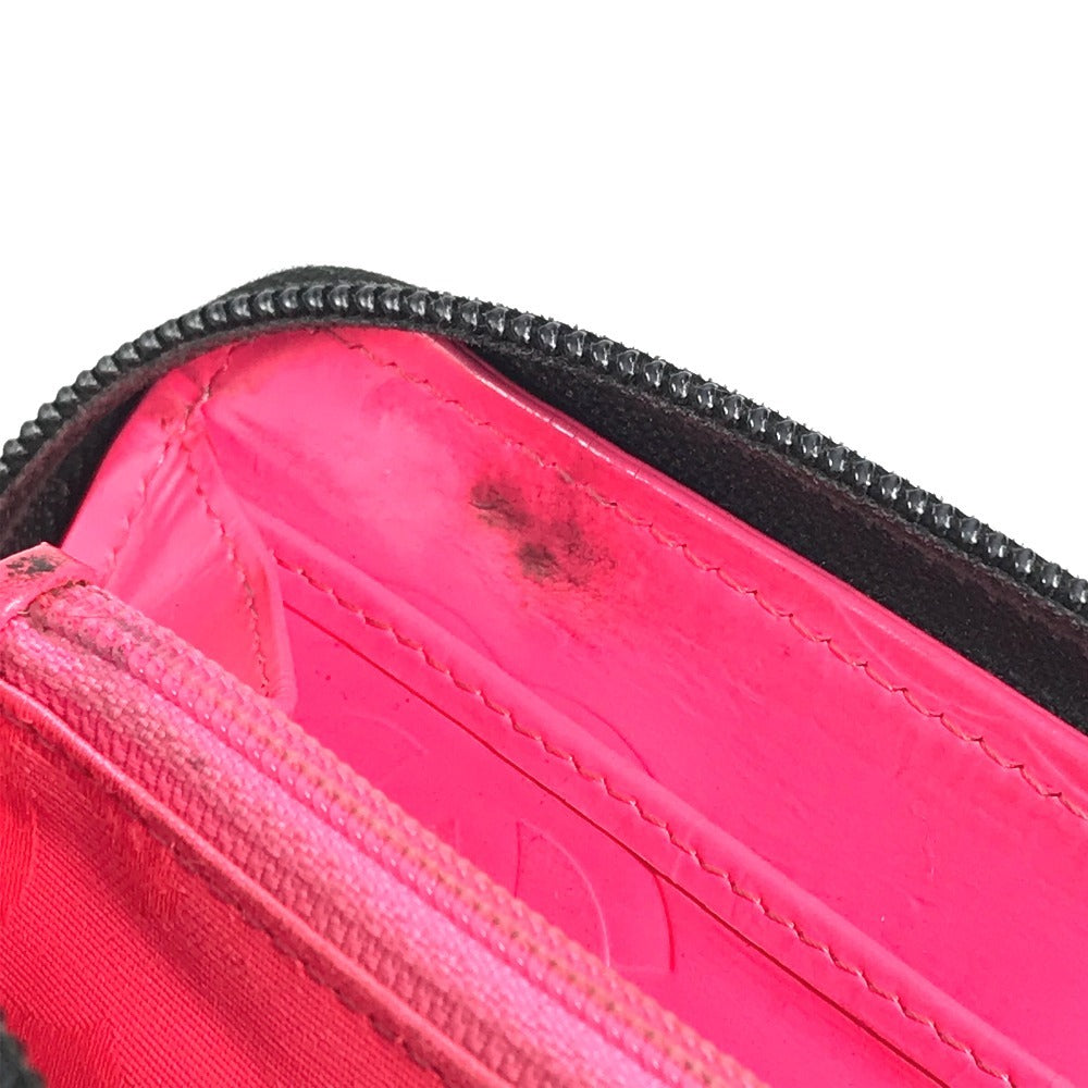 CHANEL A50078 カンボンライン CC ココマーク ロングウォレット ラウンドファスナー 長財布 レザー レディース ブラック