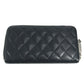 CHANEL A50078 カンボンライン CC ココマーク ロングウォレット ラウンドファスナー 長財布 レザー レディース ブラック