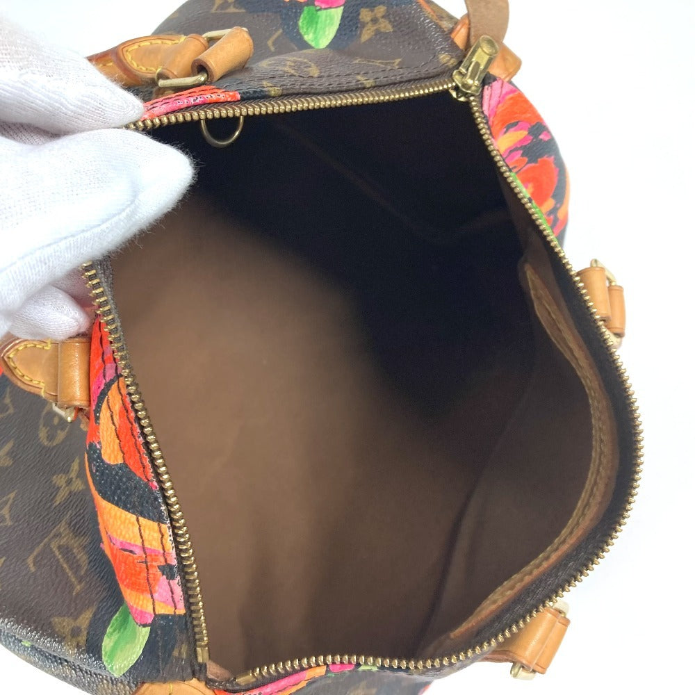 LOUIS VUITTON M48610 Monogram Rose Speedy30 Bag Mini Duffle Bag Hand Bag MonogramCanvas Brown/pink Used