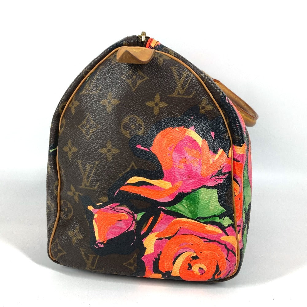 LOUIS VUITTON M48610 Monogram Rose Speedy30 Bag Mini Duffle Bag Hand Bag MonogramCanvas Brown/pink Used