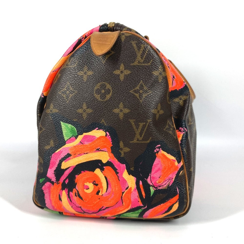 LOUIS VUITTON M48610 Monogram Rose Speedy30 Bag Mini Duffle Bag Hand Bag MonogramCanvas Brown/pink Used
