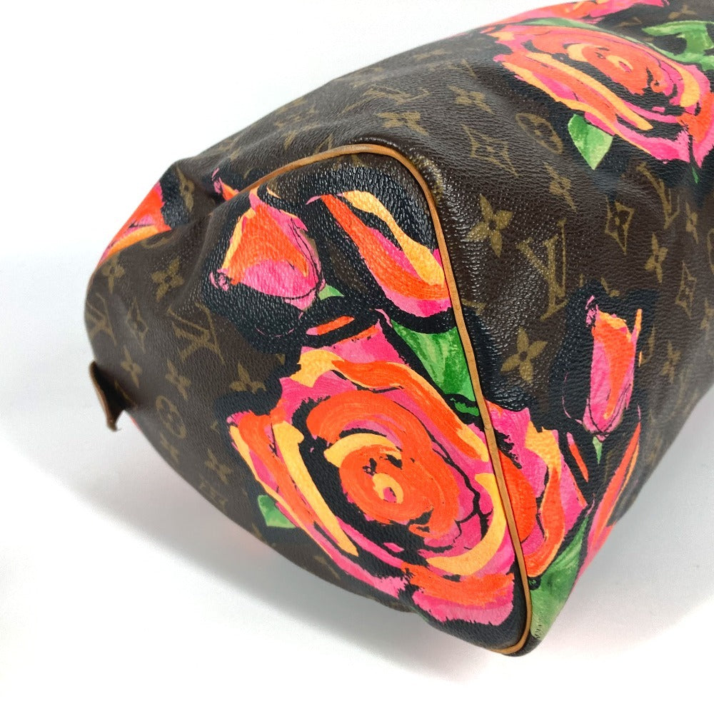 LOUIS VUITTON M48610 Monogram Rose Speedy30 Bag Mini Duffle Bag Hand Bag MonogramCanvas Brown/pink Used