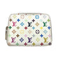 LOUIS VUITTON M93739 モノグラムマルチカラー ジッピーコインパース 財布 小銭入れ ラウンドファスナー コインケース モノグラムマルチカラーキャンバス レディース ブロン ホワイト
