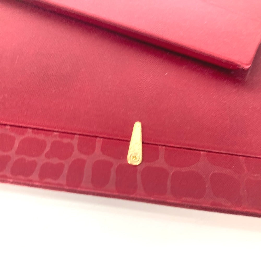 CARTIER ロゴ 写真立て フォトスタンド インテリア フォトフレーム サテン ユニセックス レッド
