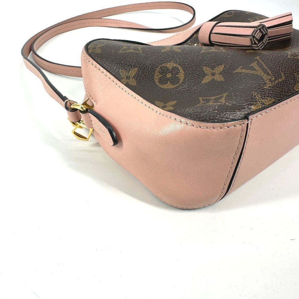 LOUIS VUITTON M44442 モノグラム サントンジュ カバン ポシェット 斜め掛け 2WAYバッグ ハンドバッグ ショルダーバッグ モノグラムキャンバス レディース ローズプードル ピンク