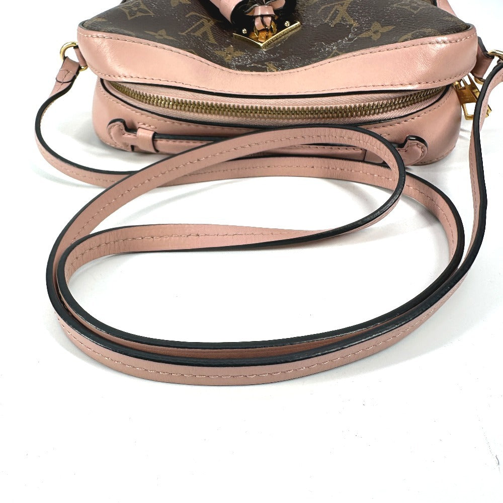 LOUIS VUITTON M44442 モノグラム サントンジュ カバン ポシェット 斜め掛け 2WAYバッグ ハンドバッグ ショルダーバッグ モノグラムキャンバス レディース ローズプードル ピンク