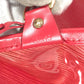 LOUIS VUITTON M92152 エピプラージュ バイア ポーチ付き カバン トートバッグ ハンドバッグ ビニール/レザー レディース レッド