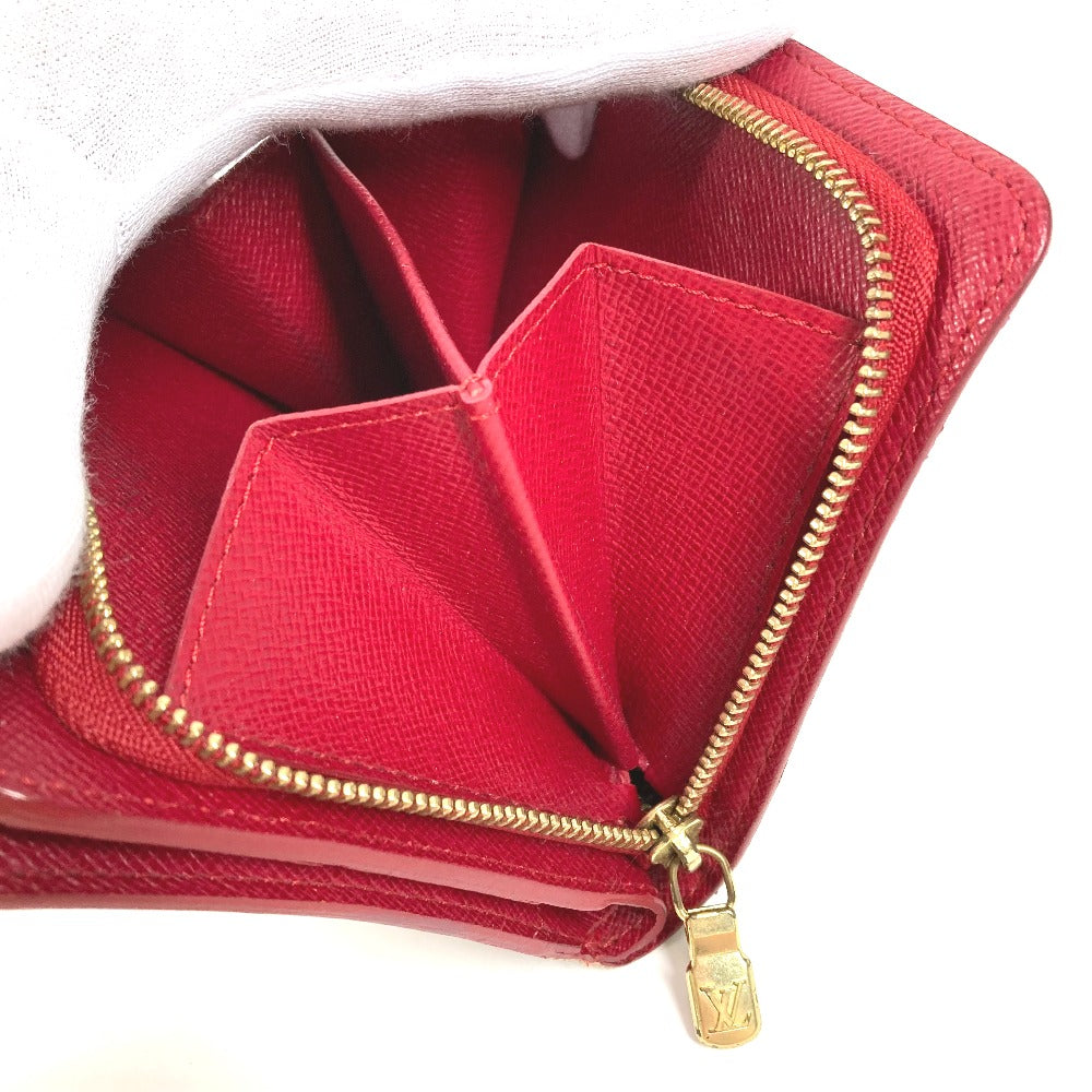 LOUIS VUITTON M95005 モノグラムチェリー 村上隆 コンパクトジップ コンパクトウォレット 2つ折り財布 モノグラムキャンバス ユニセックス ブラウン