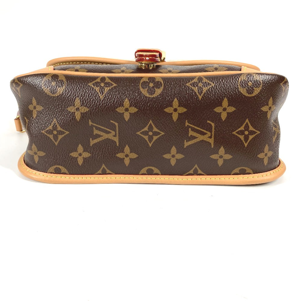 LOUIS VUITTON M46317 モノグラム ディアヌNM PM カバン 肩掛け トートバッグ ショルダーバッグ モノグラムキャンバス レディース ブラウン