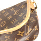 LOUIS VUITTON M46317 モノグラム ディアヌNM PM カバン 肩掛け トートバッグ ショルダーバッグ モノグラムキャンバス レディース ブラウン