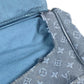 LOUIS VUITTON M42311 Monogram Mini Denise Boston Bag, 2-Way Bag, Crossbody Handbag, Shoulder Bag, Monogram Mini Canvas, Women's, Navy