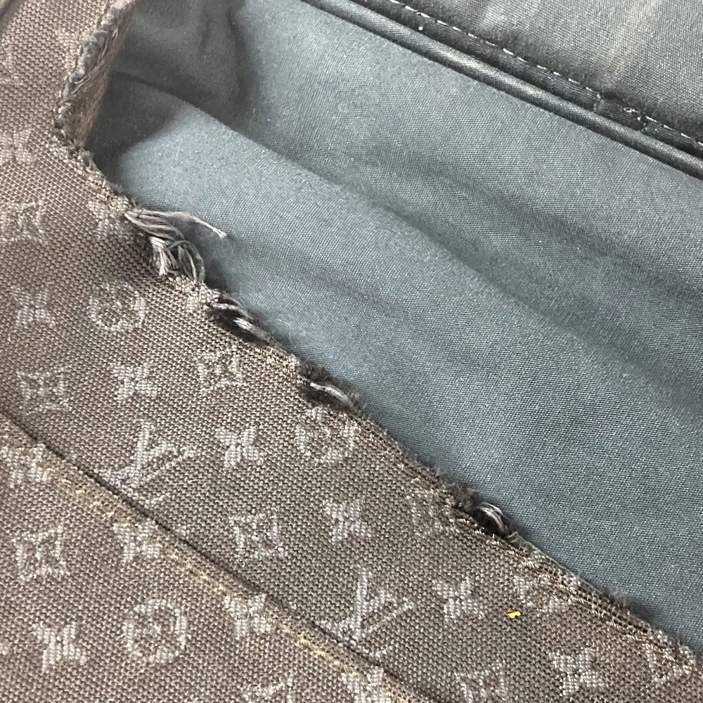 LOUIS VUITTON M42311 Monogram Mini Denise Boston Bag, 2-Way Bag, Crossbody Handbag, Shoulder Bag, Monogram Mini Canvas, Women's, Navy