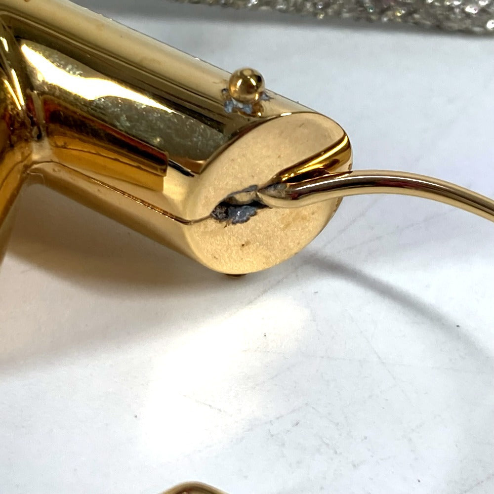 LOUIS VUITTON M00242 シングルピアス エセンシャル V ストラス アクセサリー ラインストーン ピアス メタル ユニセックス ゴールド