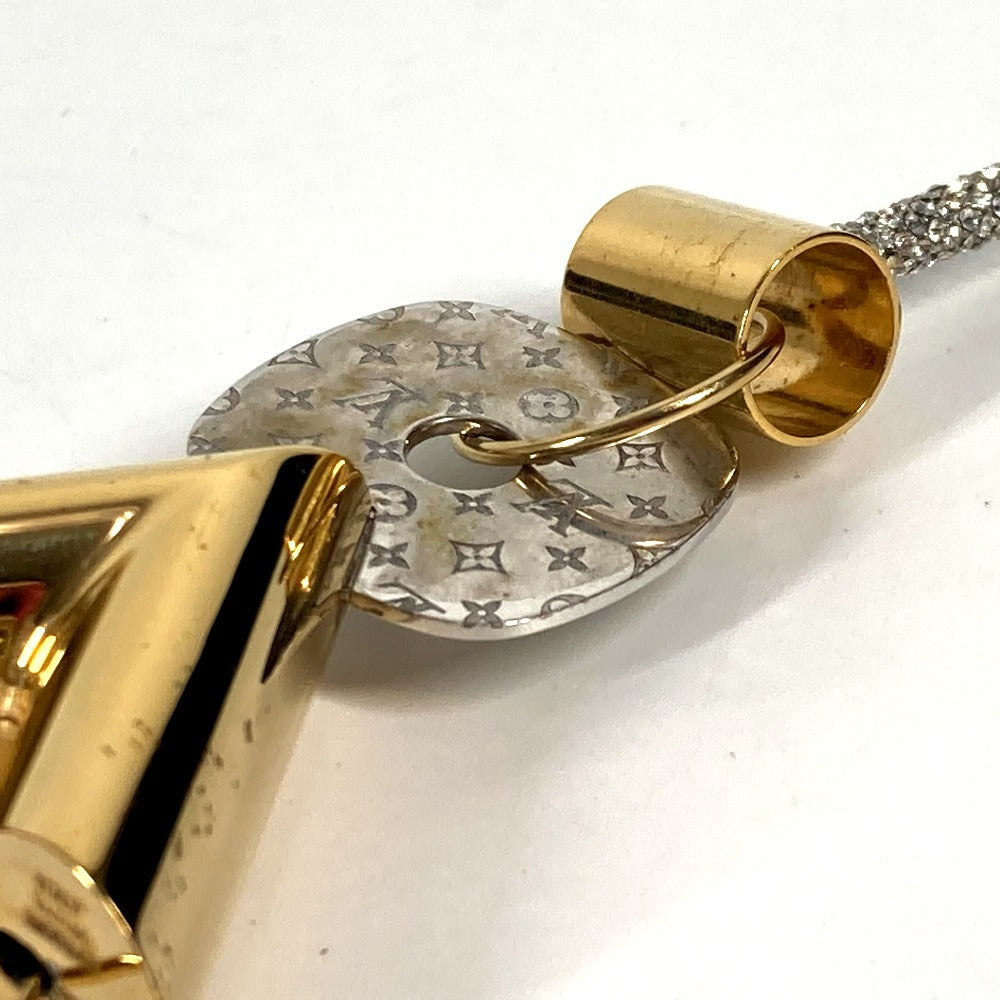 LOUIS VUITTON M00242 シングルピアス エセンシャル V ストラス アクセサリー ラインストーン ピアス メタル ユニセックス ゴールド