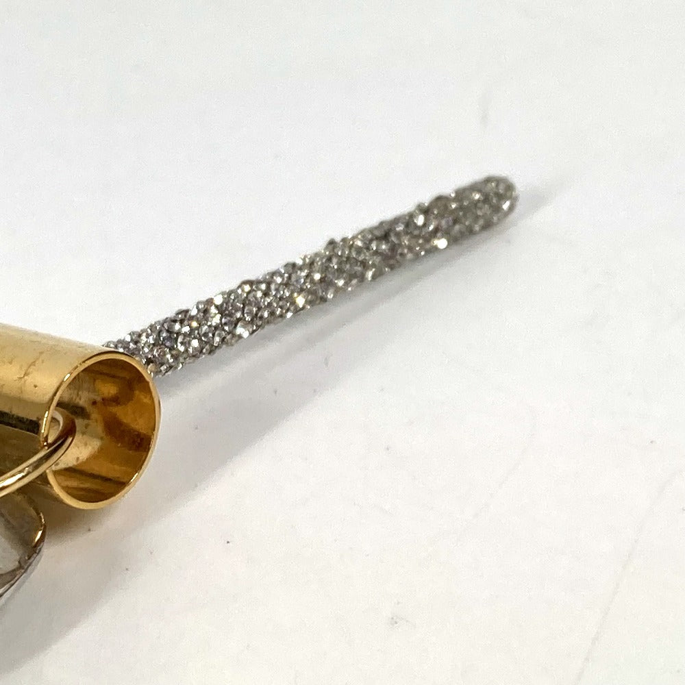 LOUIS VUITTON M00242 シングルピアス エセンシャル V ストラス アクセサリー ラインストーン ピアス メタル ユニセックス ゴールド