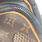 LOUIS VUITTON N40379 ダミエ ジャイアント NIGOコラボ アマゾン・スリングバッグ クロス ボディバッグ カバン ショルダーバッグ ダミエジャイアントキャンバス ユニセックス ブラウン