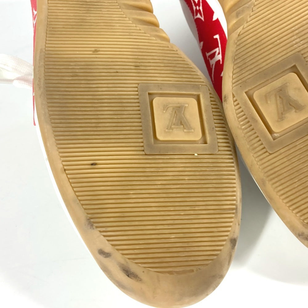 LOUIS VUITTON 1A3EQ5 モノグラム ルイヴィトン×シュプリーム supreme スポーツシューズ スニーカー レザー メンズ ホワイト