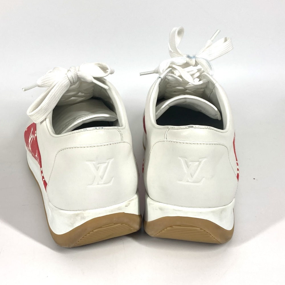 LOUIS VUITTON 1A3EQ5 モノグラム ルイヴィトン×シュプリーム supreme スポーツシューズ スニーカー レザー メンズ ホワイト