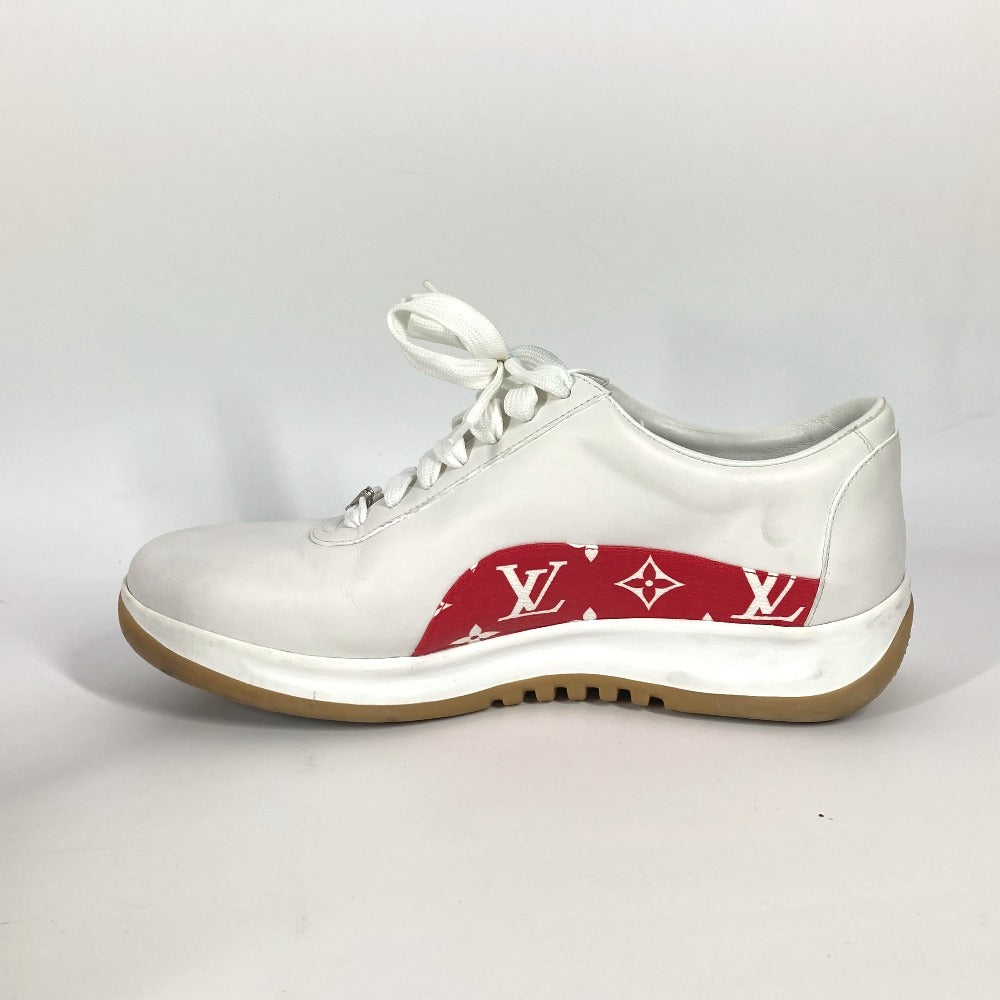 LOUIS VUITTON 1A3EQ5 モノグラム ルイヴィトン×シュプリーム supreme スポーツシューズ スニーカー レザー メンズ ホワイト
