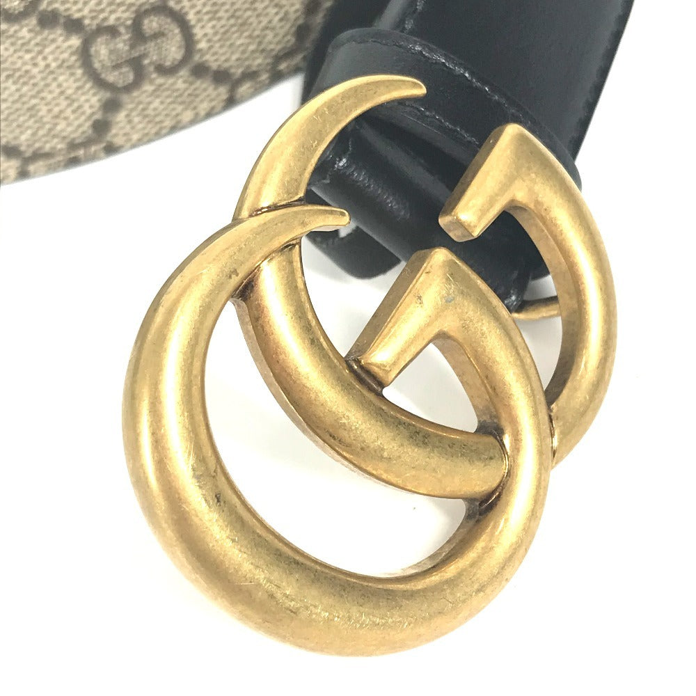 GUCCI 625839 GGスプリーム ダブルG スリムベルト ロゴバックル アクセサリー ズボン用ベルト ベルト GGスプリームキャンバス レディース ベージュ