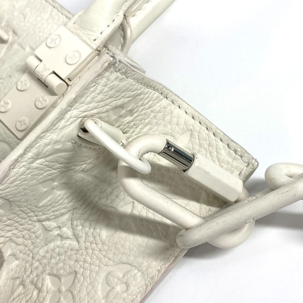 LOUIS VUITTON M53265 モノグラムトリヨン サックプラ ハンドバッグ カバン トートバッグ 2WAYバッグ ショルダーバッグ ハンドバッグ トリヨンレザー ユニセックス ホワイト