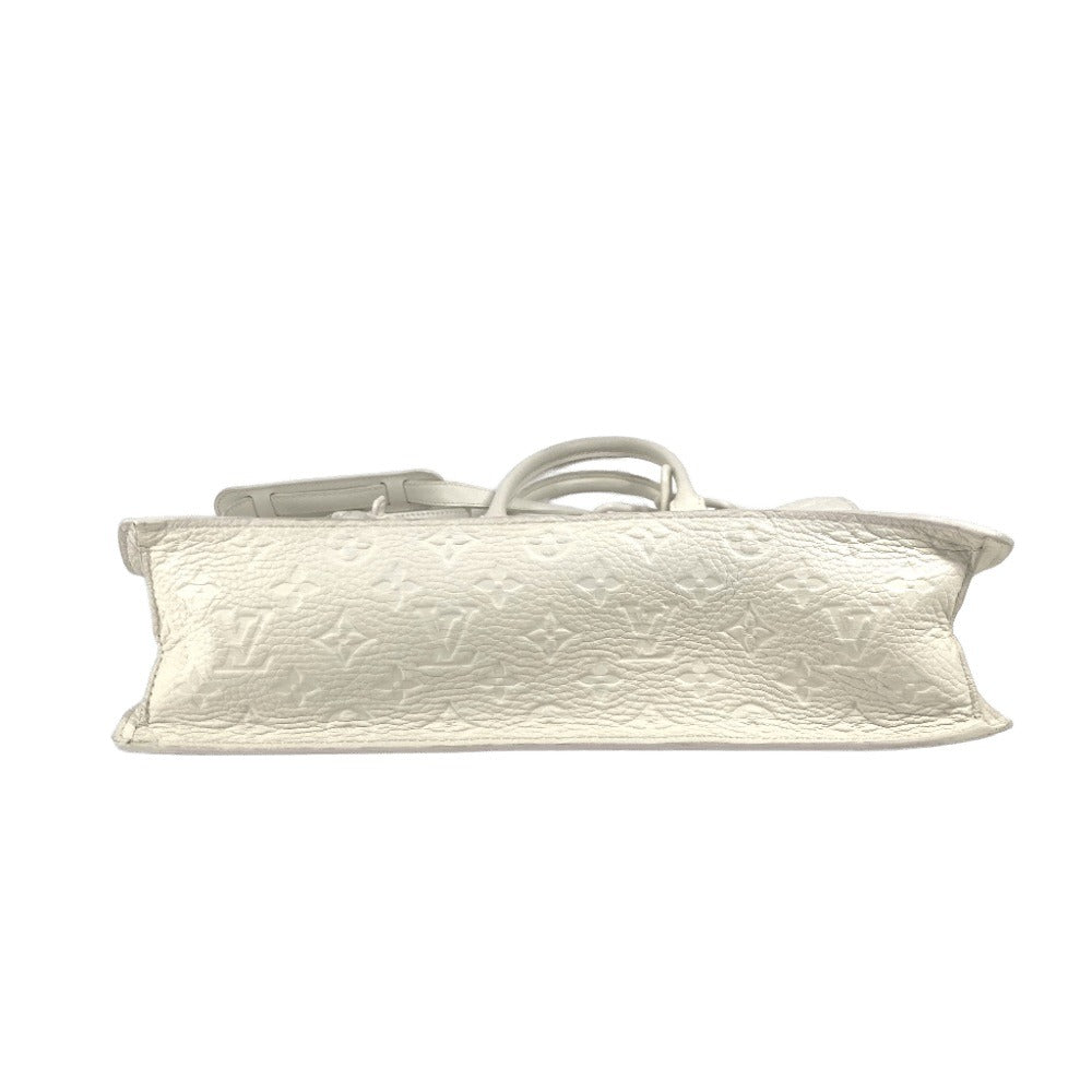 LOUIS VUITTON M53265 モノグラムトリヨン サックプラ ハンドバッグ カバン トートバッグ 2WAYバッグ ショルダーバッグ ハンドバッグ トリヨンレザー ユニセックス ホワイト