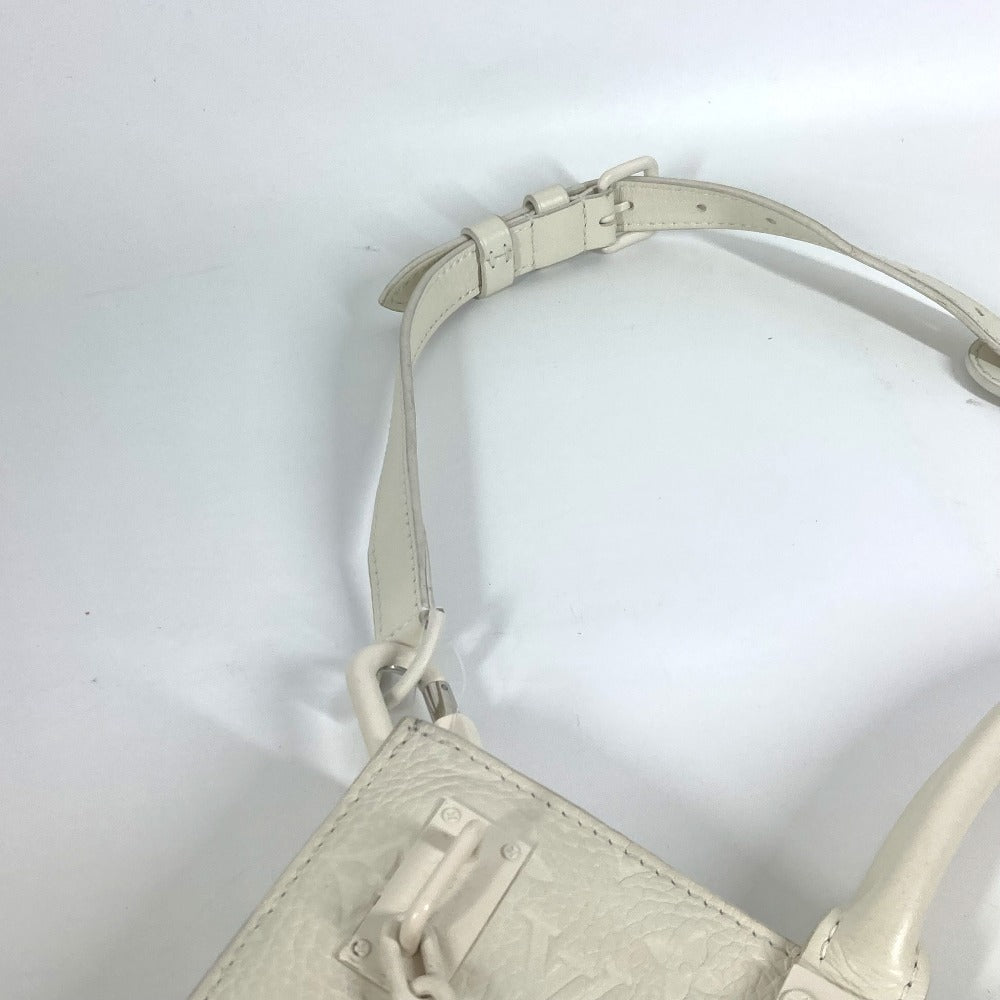 LOUIS VUITTON M53265 モノグラムトリヨン サックプラ ハンドバッグ カバン トートバッグ 2WAYバッグ ショルダーバッグ ハンドバッグ トリヨンレザー ユニセックス ホワイト